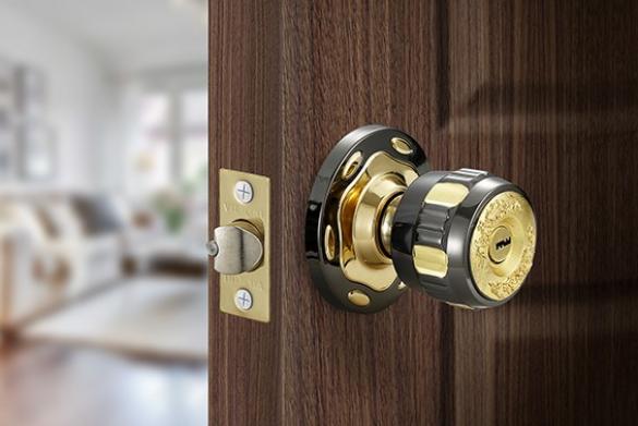 Khóa tròn hợp kim kẽm có chìa 30589.001 BN/GP - Ảnh 3