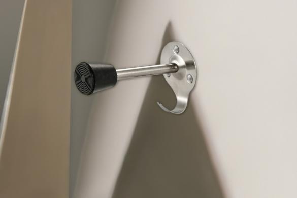 Chặn cửa có móc treo VICKINI 45007.001 SSS Inox 201 - Ảnh 2