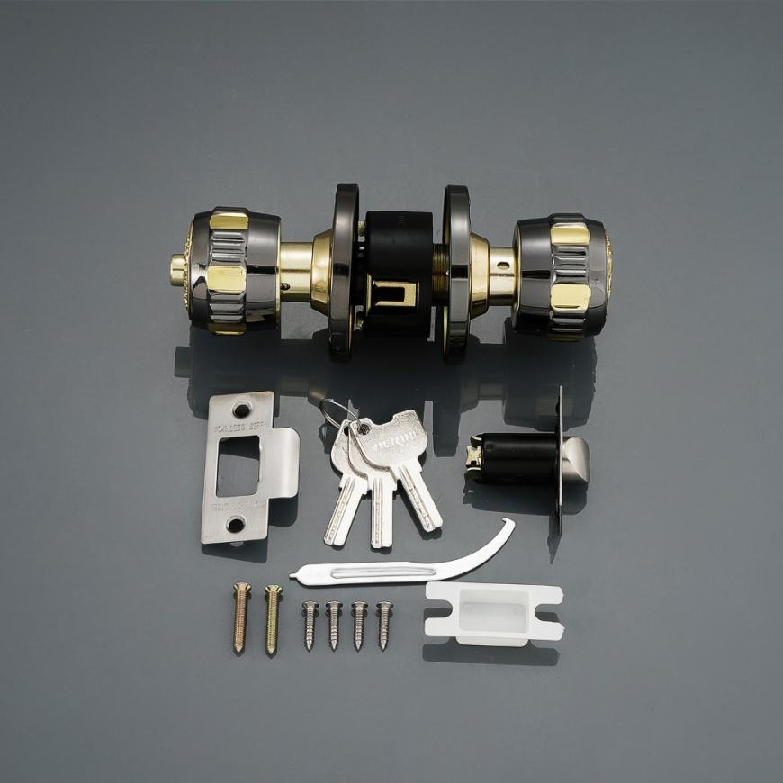 Khóa tròn hợp kim kẽm có chìa 30589.001 BN/GP - Ảnh 2