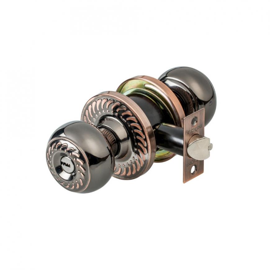 Khóa tay nắm tròn inox 304 có chìa VICKINI 30851.001 AC