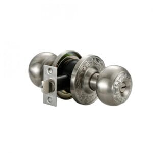 Khóa tay nắm tròn hợp kim kẽm có chìa VICKINI 30856.001 SSS