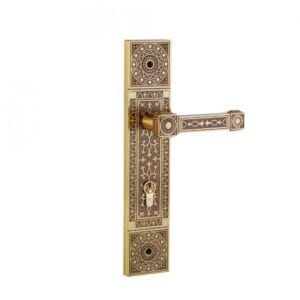 Khóa cửa bằng đồng VICKINI 38402.102 RG dài 300