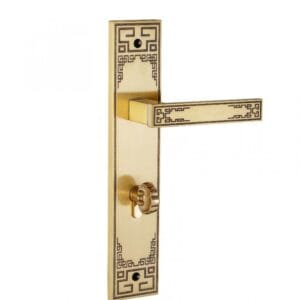 Khóa cửa bằng đồng VICKINI 38404.101 RG dài 280