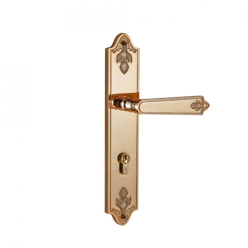 Khóa cửa bằng đồng VICKINI 38405.102 RG dài 298 - Ảnh 2