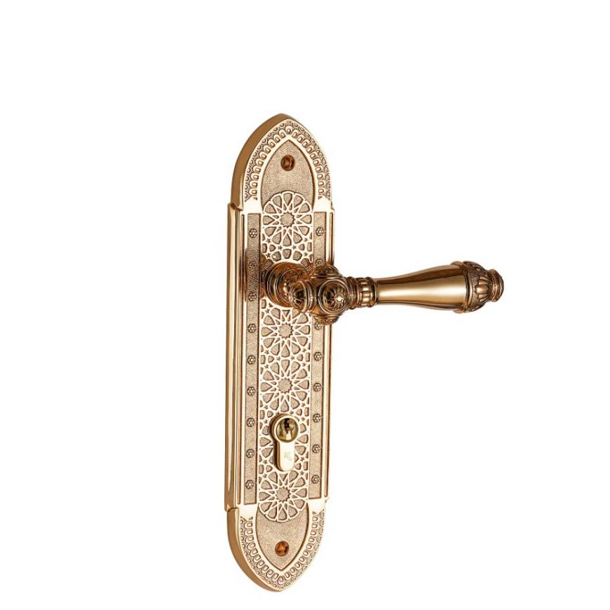 Khóa cửa bằng đồng VICKINI 38406.102 RG dài 282 - Ảnh 2