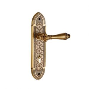 Khóa cửa bằng đồng VICKINI 38406.102 RG dài 282