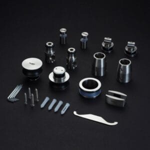 Bánh xe cửa kính lùa ray Ø25 VICKINI 67007.001 SSS