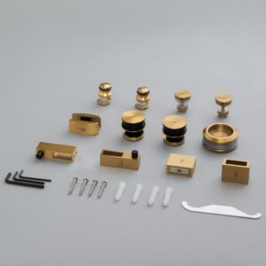 Bánh xe cửa kính lùa ray 10x30 VICKINI 67002.001 MBG