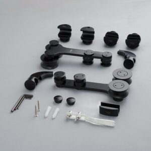 Bánh xe đôi cửa lùa kính ray Ø25 VICKINI 62004.001 OBP