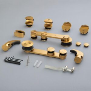 Bánh xe đơn cửa lùa kính ray Ø25 VICKINI 62001.001 MBG