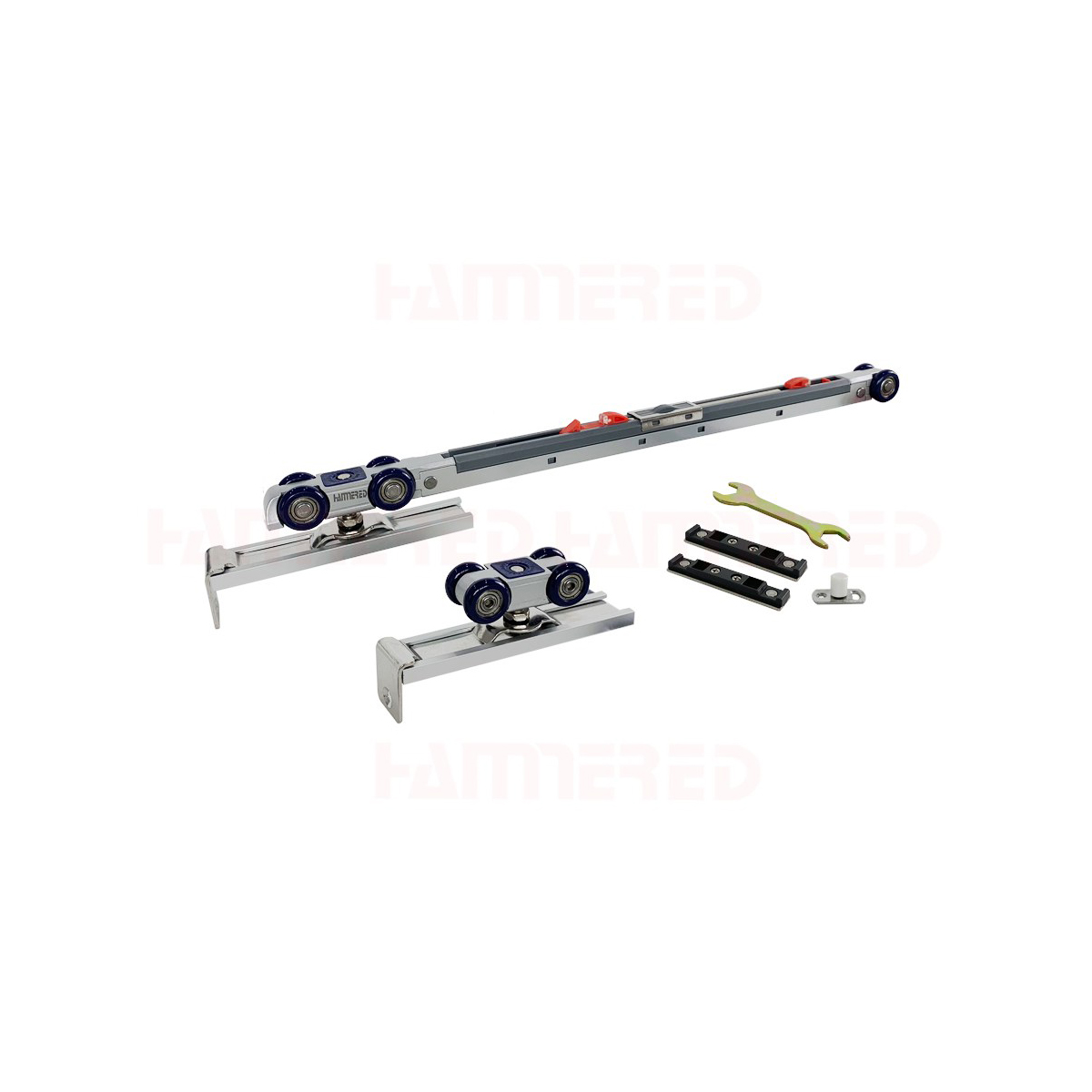 Bánh xe trượt treo 4 bánh giảm chấn 2 chiều HMR824-2 - Ảnh 2