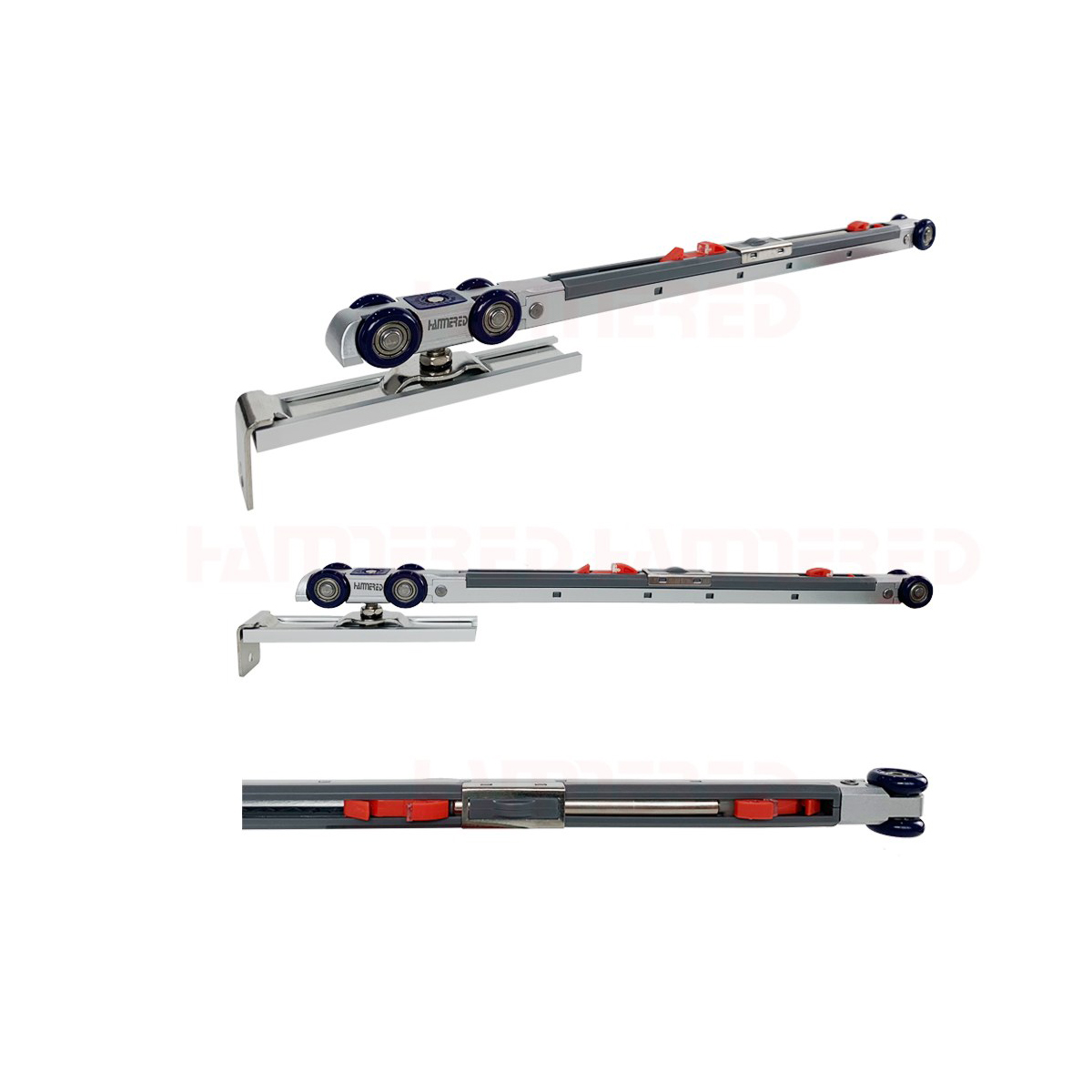 Bánh xe trượt treo 4 bánh giảm chấn 2 chiều HMR824-2 - Ảnh 3