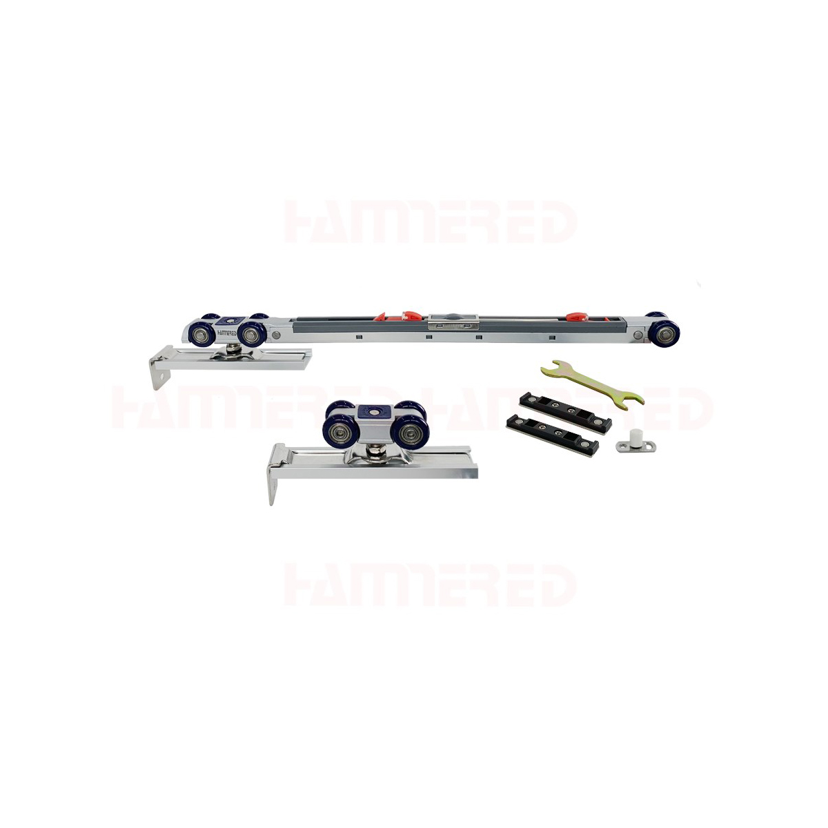 Bánh xe trượt treo 4 bánh giảm chấn 2 chiều HMR824-2 - Ảnh 5