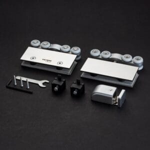 Bánh xe cửa lùa kính ray nhôm VICKINI 62225.001 SSS