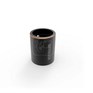 Chén tường Inox 304 Ø25 PKV01-ABC Huy Hoàng màu đen