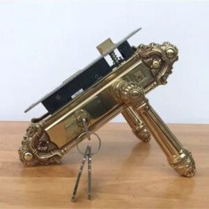 Bộ khóa tay nắm đồng thau HC 5826 dài 224