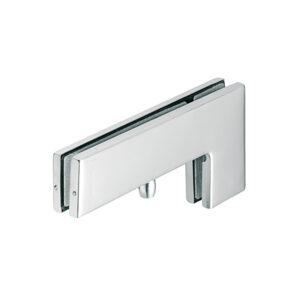 Kẹp L Hafele 489.81.040 inox mờ