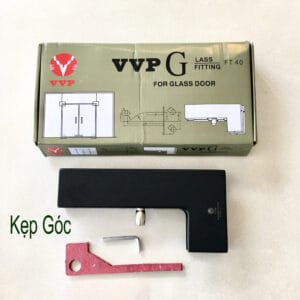Kẹp kính đỉnh L VVP FT40 đen mờ