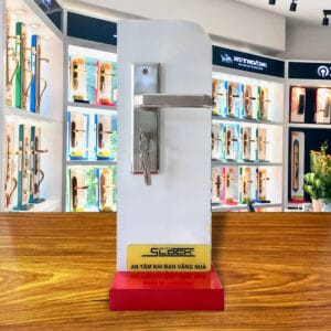 Khóa Slock Thái Lan SL02202 inox 304 đúc 3ly dài 200mm