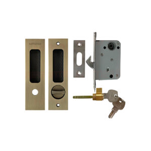 Khóa cửa lùa HMR652AB màu xanh rêu