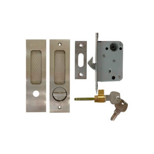 Khóa cửa lùa HMR652BSN màu bạc xước