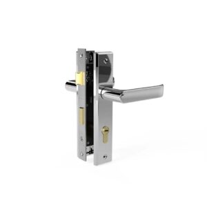 Khóa đơn điểm EX70-4410 Huy Hoàng trắng bạc