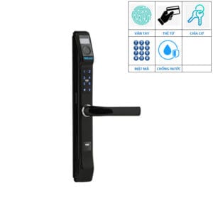 Khóa cửa PHGlock FP5295 màu đen chống nước