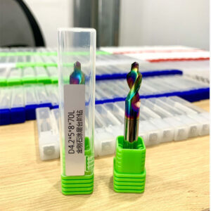 Mũi khoan phay roa nhôm nội thất 4.2x5x8x70mm