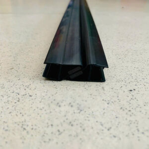 Ron từ, ron hít cửa kính màu đen dài 2.2m