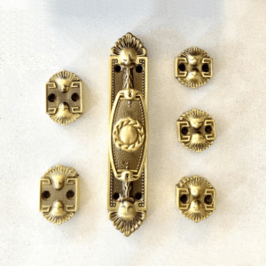 Chốt Cremone Slock Thái Lan SL02-RG đồng thau