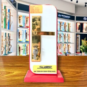 Khóa Slock Thái SL03301 PVD inox 304 đúc 3ly dài 300mm