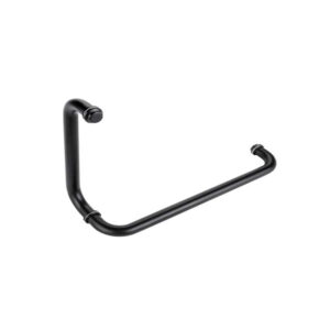 Tay nắm cửa Hafele 903.04.153 tim 275x425 đen mờ