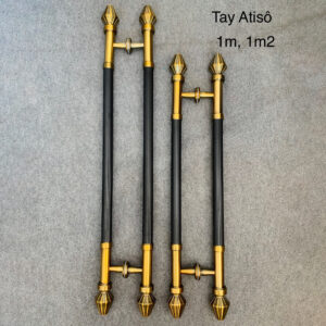 Tay nắm cửa Atiso TN007 Inox 304 đầu