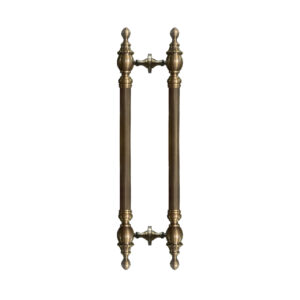 Tay nắm cửa đồng đúc TN011 màu nâu