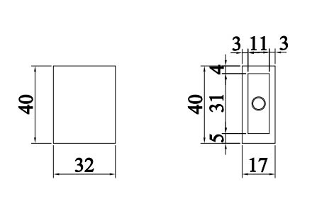 Thông số kỹ thuật chén tường 10x30 VICKINI 66321.001