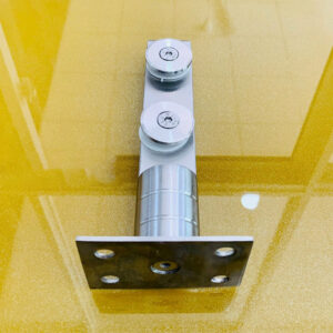 Trụ lan can lùn tròn Ø38 TLC005-175 Inox 304 đặc