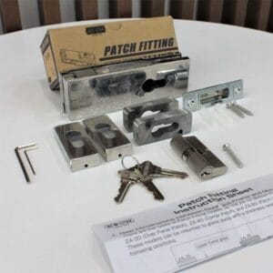 Khóa sàn cửa kính Newstar Nhật ZA50