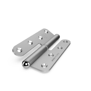 Bản lề cối Huy Hoàng BLCSS30401 Inox 304 dài 125mm dày 3mm