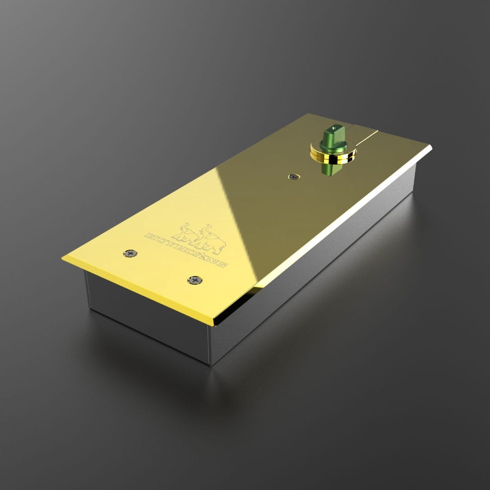 Bản lề sàn Huy Hoàng SS02 Vàng 120kg - Ảnh 3