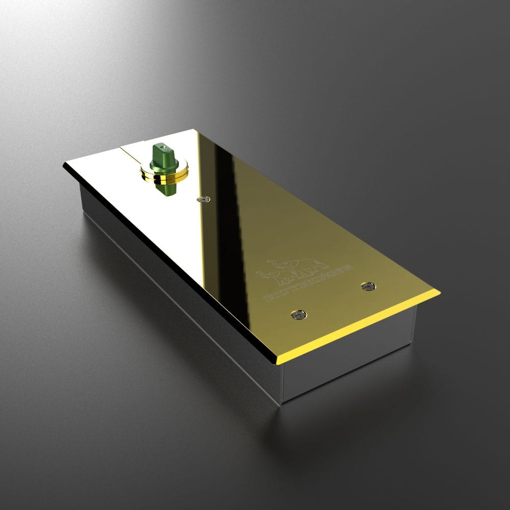 Bản lề sàn Huy Hoàng SS02 Vàng 120kg - Ảnh 4