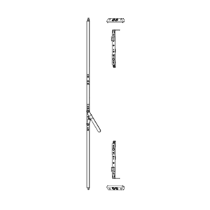 Chốt liền Clemone GQ ASSA ABLOY cửa đi, cửa sổ nhựa lõi thép