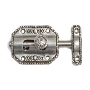 Chốt ngang cửa bằng Inox 304 đúc dài 1 tấc