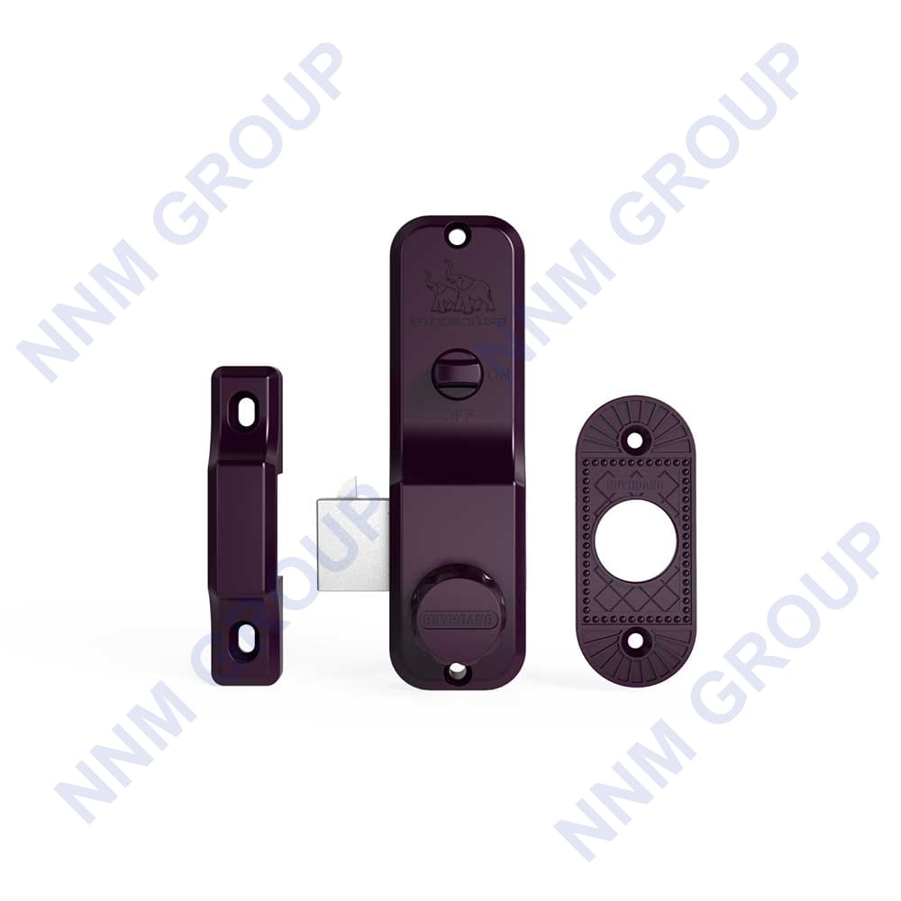 Khóa B52 cửa trượt Huy Hoàng màu tím