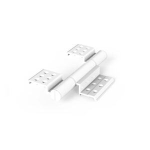 Bản lề 4D cánh - cánh Xingfa Huy Hoàng màu trắng