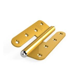 Bản lề cối Huy Hoàng BLC04-ZVA tôn thép dài 114mm dày 3mm