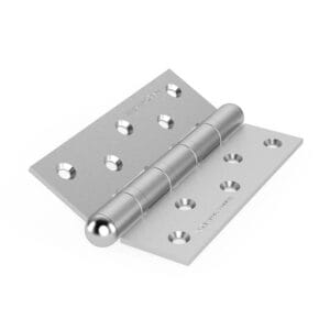 Bản lề lá Huy Hoàng BLLSS01 inox Posco 126x88x3mm