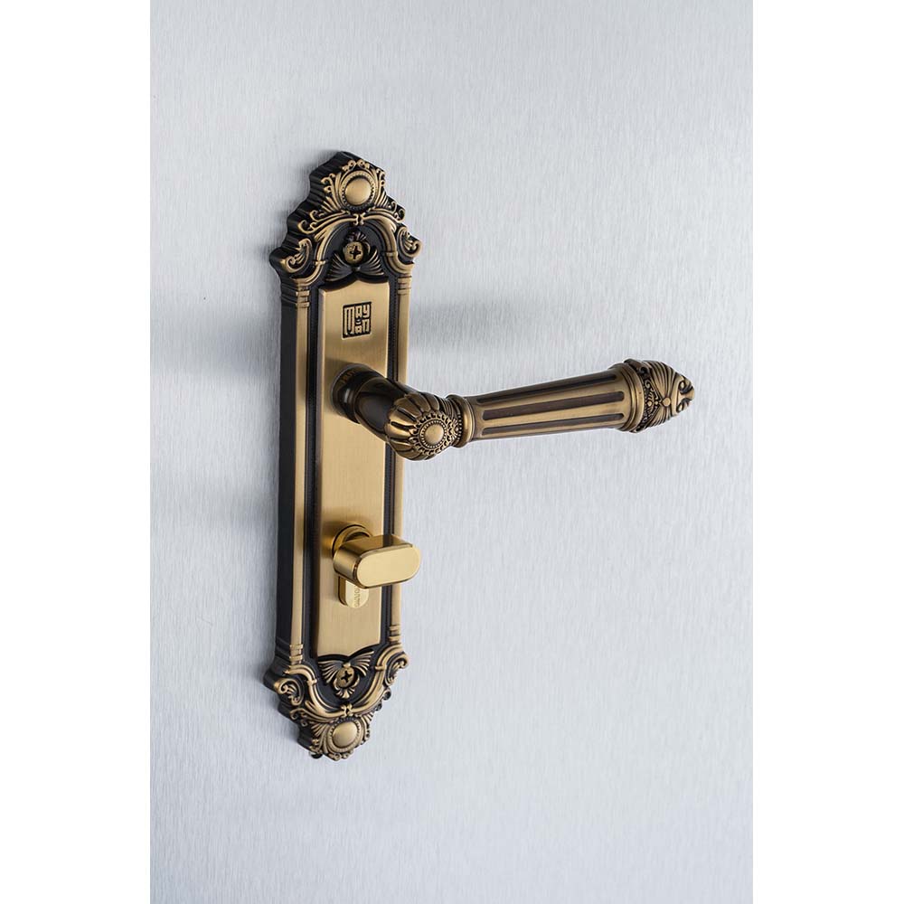 Bộ khóa tay nắm đồng thau HCR 5826 dài 224 - Ảnh 6