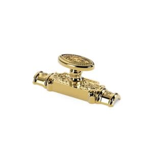 Chốt Cremone Huy Hoàng KEHC03-PVDGO đồng thau