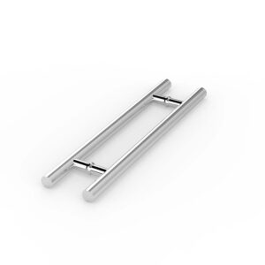 Tay nắm Inox cửa bản lề sàn Huy Hoàng