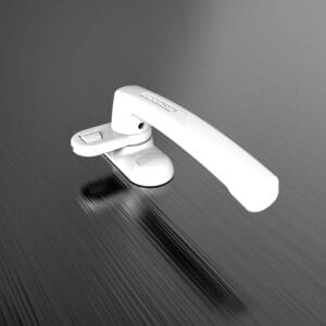 Tay nắm cài hệ vát cạnh AP02 Huy Hoàng màu trắng